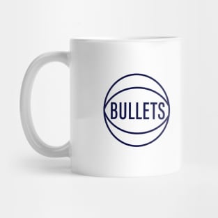 Defunct Baltimore Bullets Basektball Mug